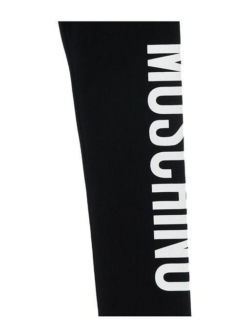 Leggings, bambina, logati. MOSCHINO | HDP06G LBA0060100